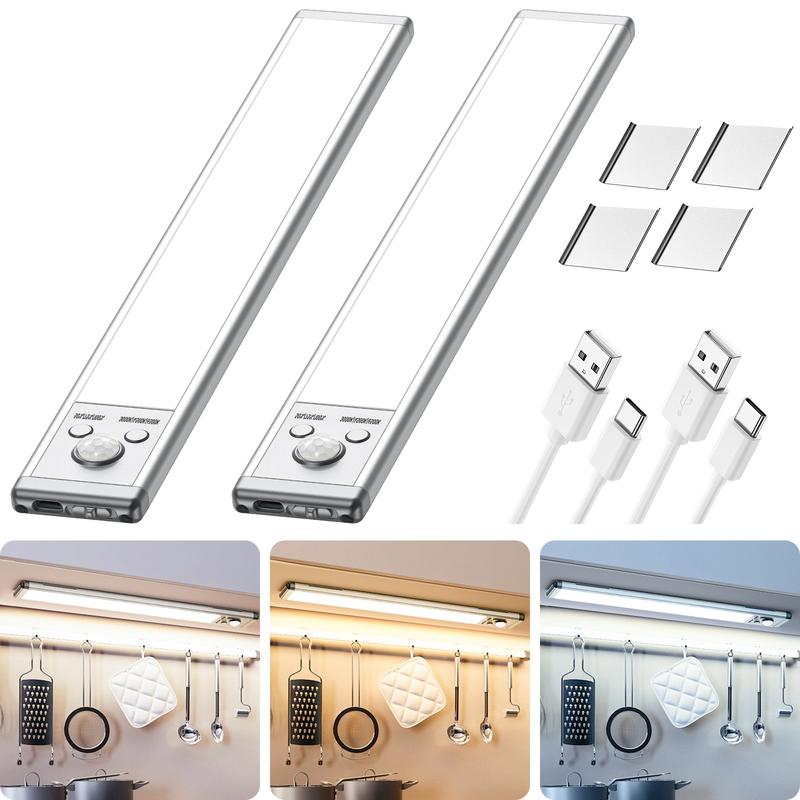 Under Cabinet Lights, 76LED Motion Sensor Night Light Indoor