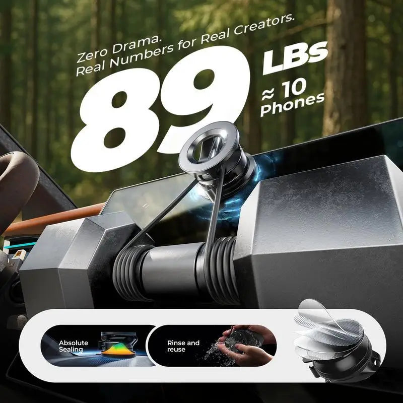 Odeiun™ Foldable Magnetic Car Phone Holder