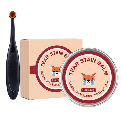 Pet Tear Stain Protection Cream & Brush Set