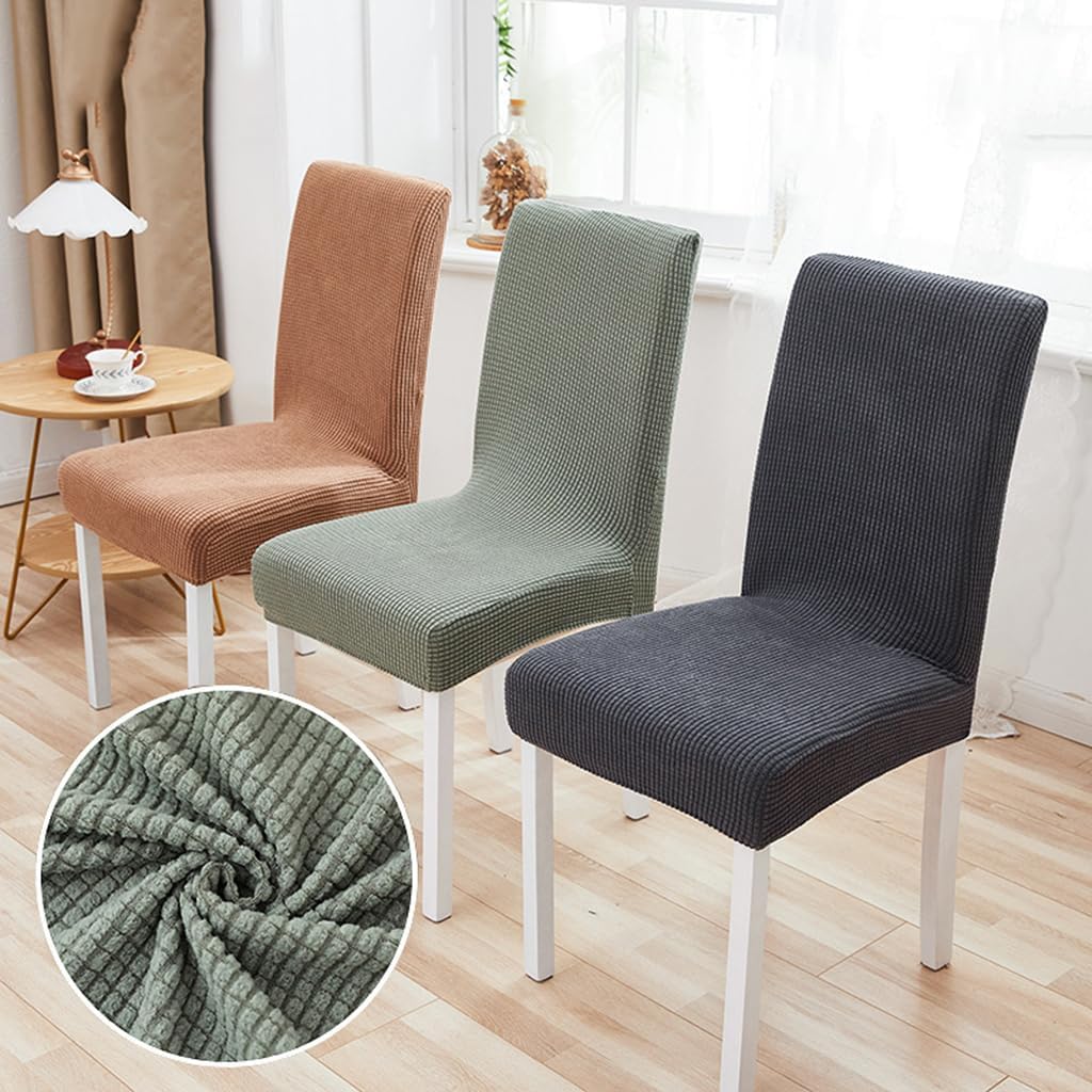 Waterproof Stretchy Chair Covers – Protect & Refresh Your Dining Room Instantly