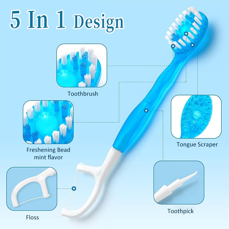 Seurico™ 5-in-1 Portable Eco Toothbrush