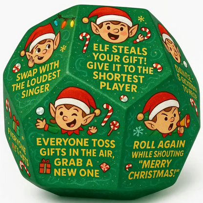 🎁 Hilarious Christmas Gift Exchange Party GameDice