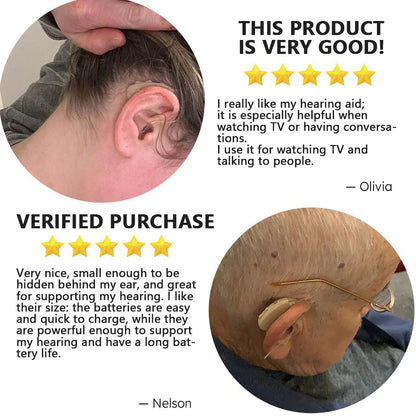 Zakdavi™ Intelligent Hearing Aid: Clear Sound Quality, Discreet & Comfortable Design