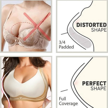 Zakdavi™ PostureLift Anti-Sagging Push-up Bra