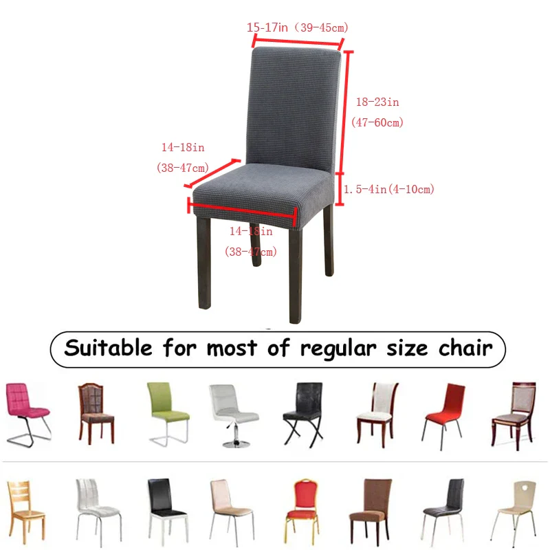 Waterproof Stretchy Chair Covers – Protect & Refresh Your Dining Room Instantly
