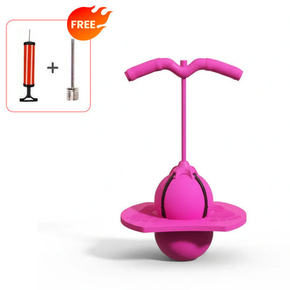 2-in-1 Pogo Jumper & Balance Ball for All Ages