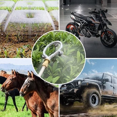Odeiun™ Ring-Shaped Nozzle – Plant Watering, Pet Bathing & Cleaning Sprayer