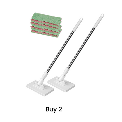 💦Last Day Sales 49% OFF🧹Disposable Dust Mop with 5 Reusable Cloths