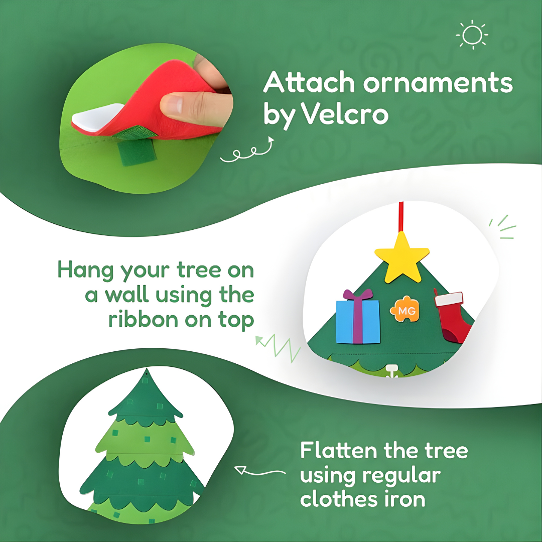 🎄 Montessori Christmas Tree for Kids