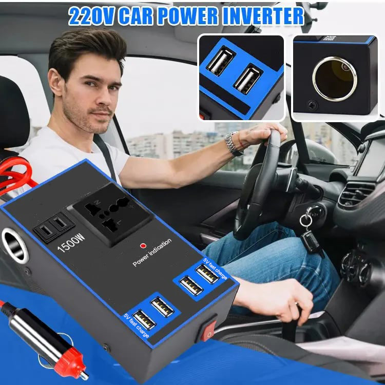 Negusy™ Premium Car Power Converter - Charge Laptop/CPAP/Devices On-The-Go