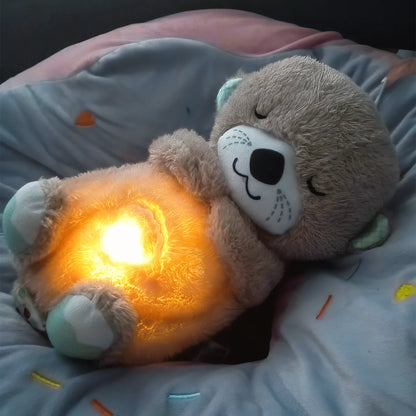 Breathing Otter Plush Toy – Soothing Plush Toy for Anxiety & Better Sleep