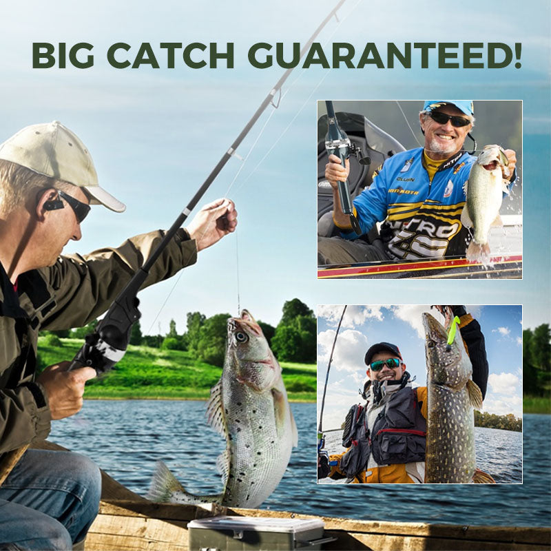 Odeiun™ Foldable Fishing Rod with Integrated Reel