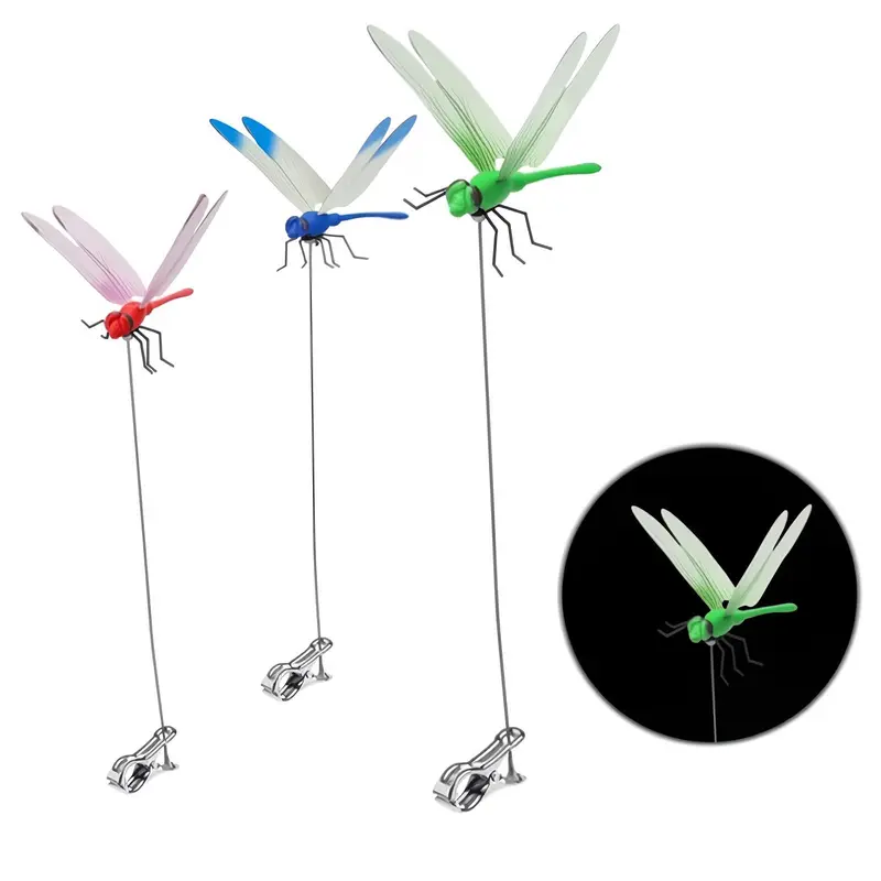 Realistic Dragonfly Mosquito Repellent Clips – Natural Outdoor Bug Protection