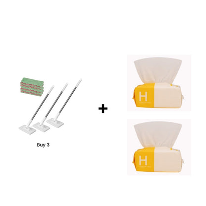 💦Last Day Sales 49% OFF🧹Disposable Dust Mop with 5 Reusable Cloths