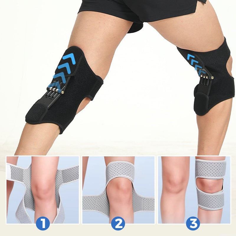 Seurico™ Premium Adjustable Sports Knee Brace – Advanced Support for Running, Hiking & Recovery