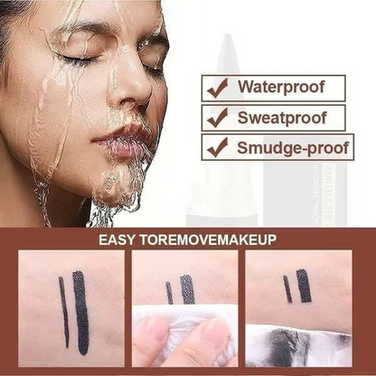 Odeiun™ Natural Black Eyeliner Cream – Smudge-Proof, Waterproof & Long-Lasting for Bold, Defined Eyes