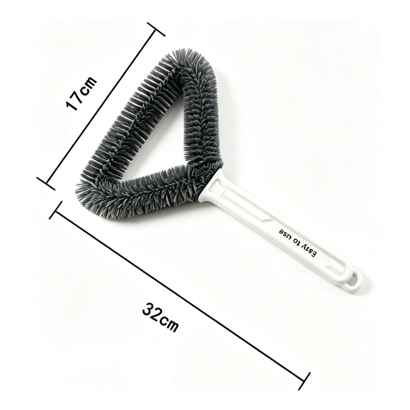 Triangle Window Screen Cleaner Brush Easy Mesh Cleaning Tool