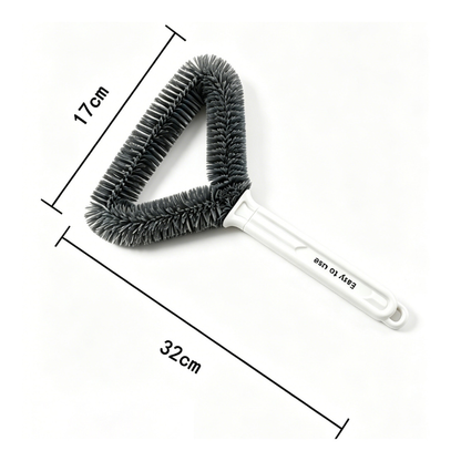 Triangle Window Screen Cleaner Brush Easy Mesh Cleaning Tool