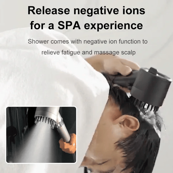 Multi-Functional High-Pressure Shower Head