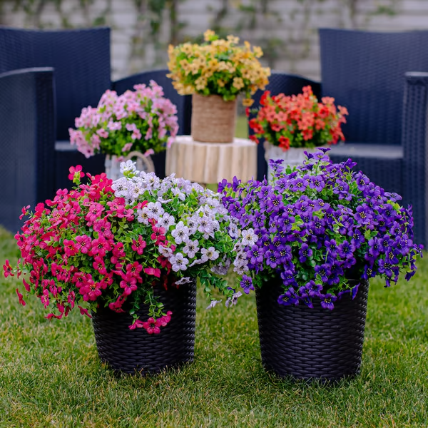 Odeiun™ Lifelike Artificial Flowers – Realistic, Waterproof & Fade-Resistant