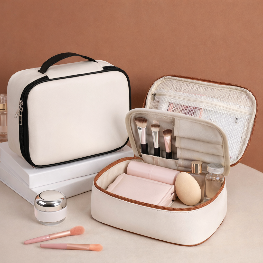 Premium 3-in-1 Multi-Functional Makeup Organizer
