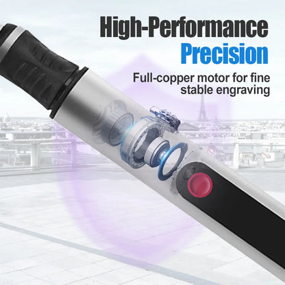 Multi-Functional Electric Engraving Pen Kit – Precision Carving, Polishing & DIY Art