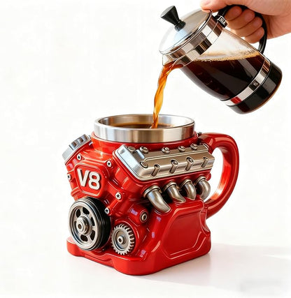 🔥Engine-themed coffee mug