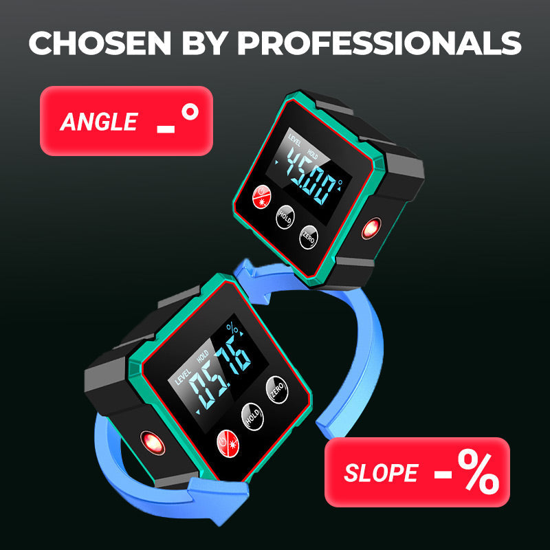2025 Hot Sale 50% OFF💥Magnetic Digital Angle Finder with Electronic Laser|