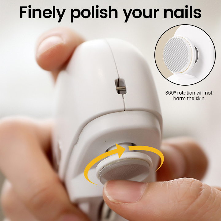 Odeiun™ Electric Smart Nail Trimmer & Polisher