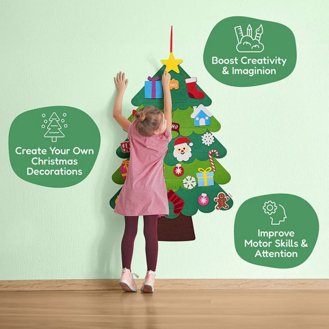 🎄 Montessori Christmas Tree for Kids
