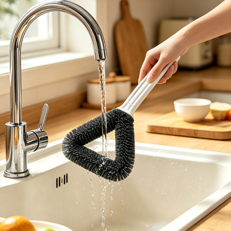 Triangle Window Screen Cleaner Brush Easy Mesh Cleaning Tool