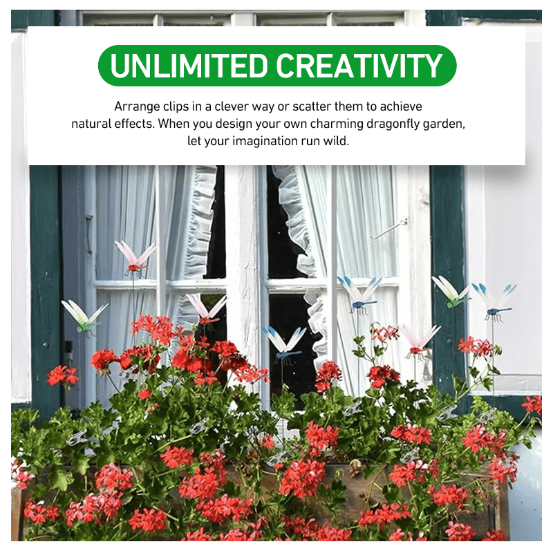 Realistic Dragonfly Mosquito Repellent Clips – Natural Outdoor Bug Protection