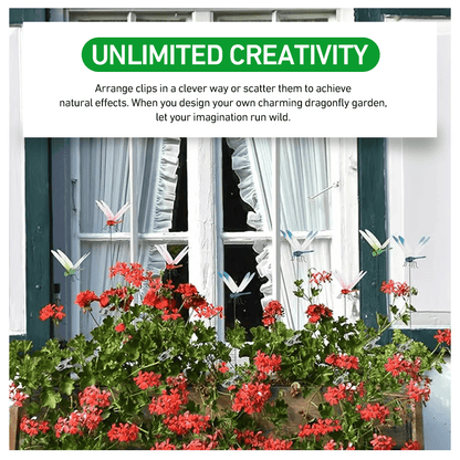 Realistic Dragonfly Mosquito Repellent Clips – Natural Outdoor Bug Protection