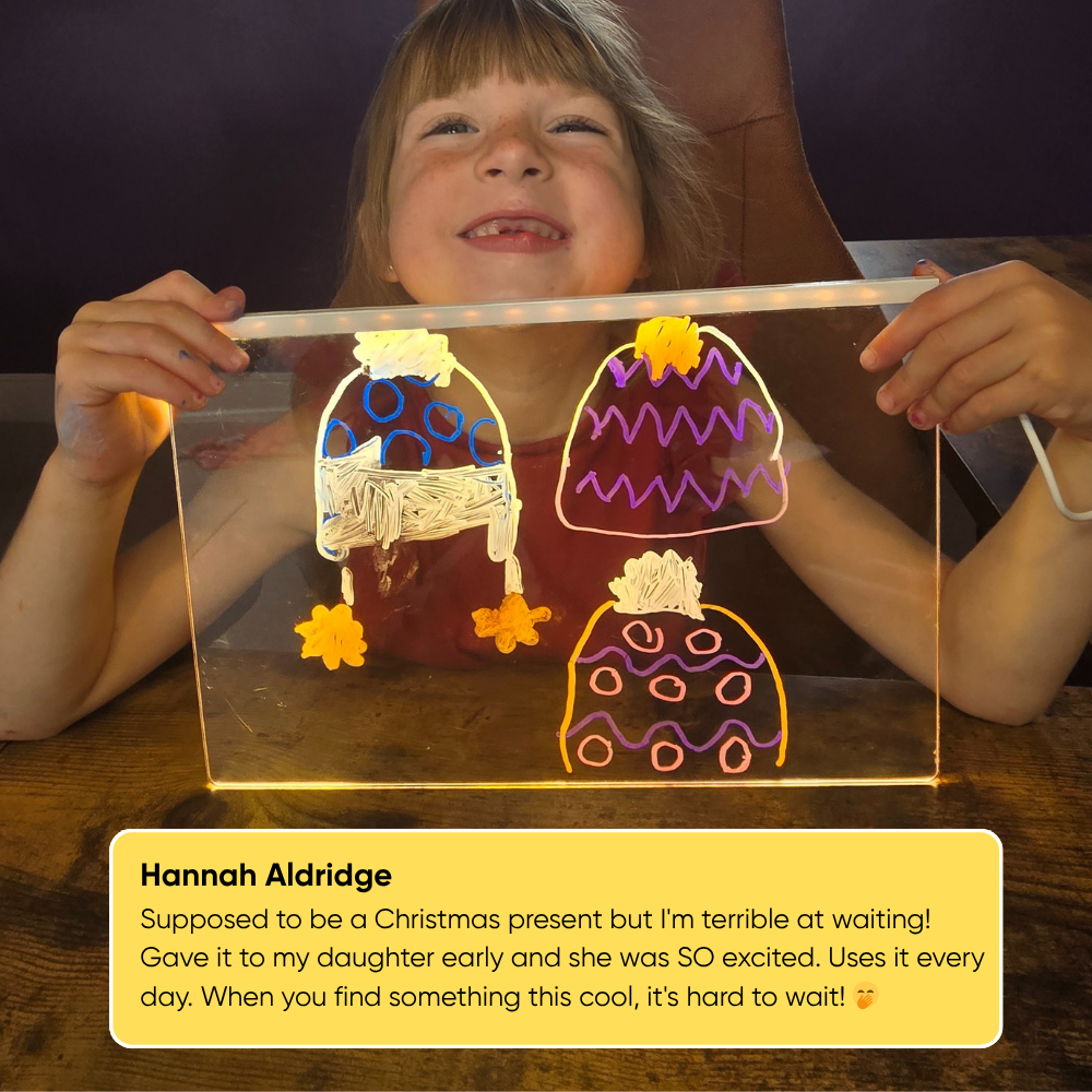 Turn Their Doodles Into Glowing Creations ✨