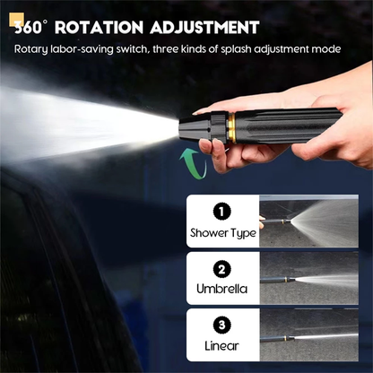 High Pressure Hose Spray Gun – Powerful Jet Cleaner for Car, Patio & Home Use