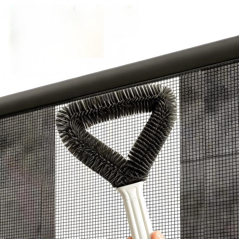 Triangle Window Screen Cleaner Brush Easy Mesh Cleaning Tool