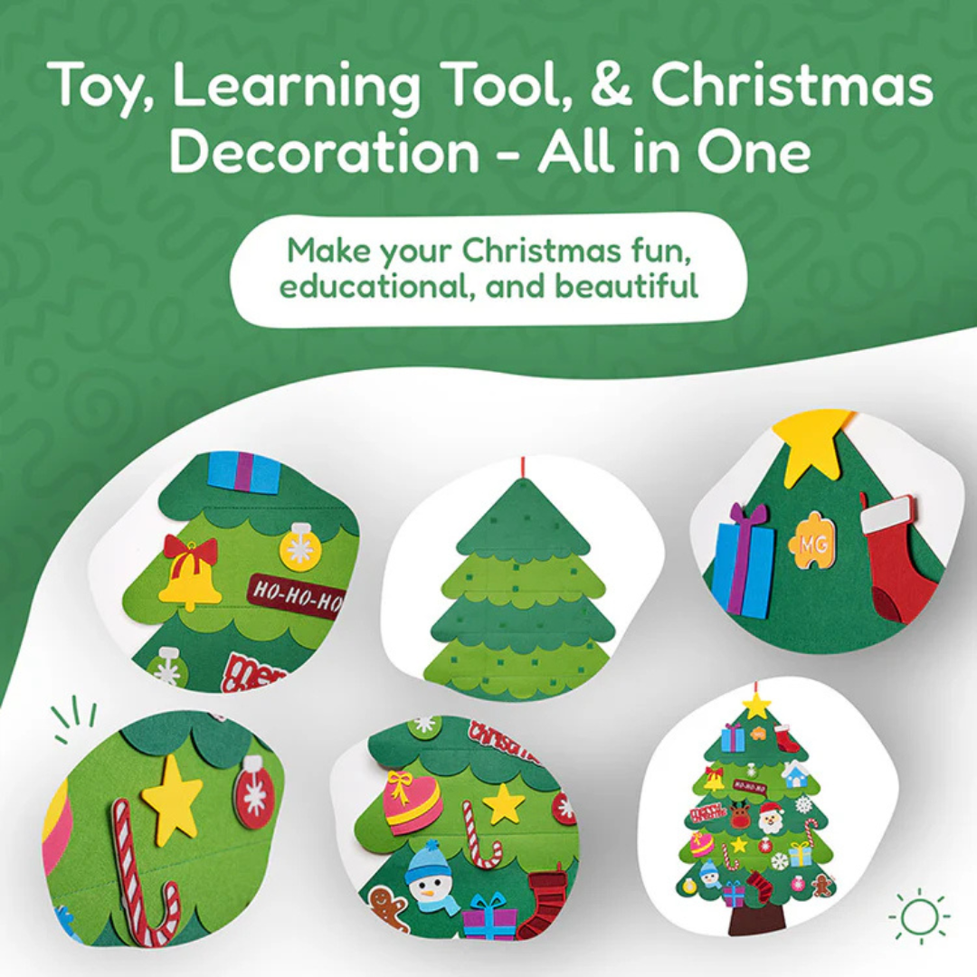 🎄 Montessori Christmas Tree for Kids