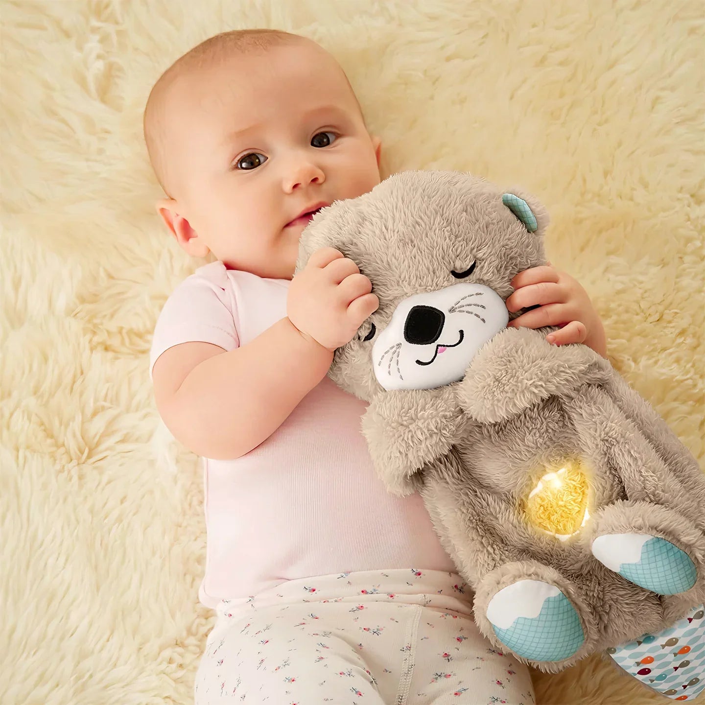 Breathing Otter Plush Toy – Soothing Plush Toy for Anxiety & Better Sleep