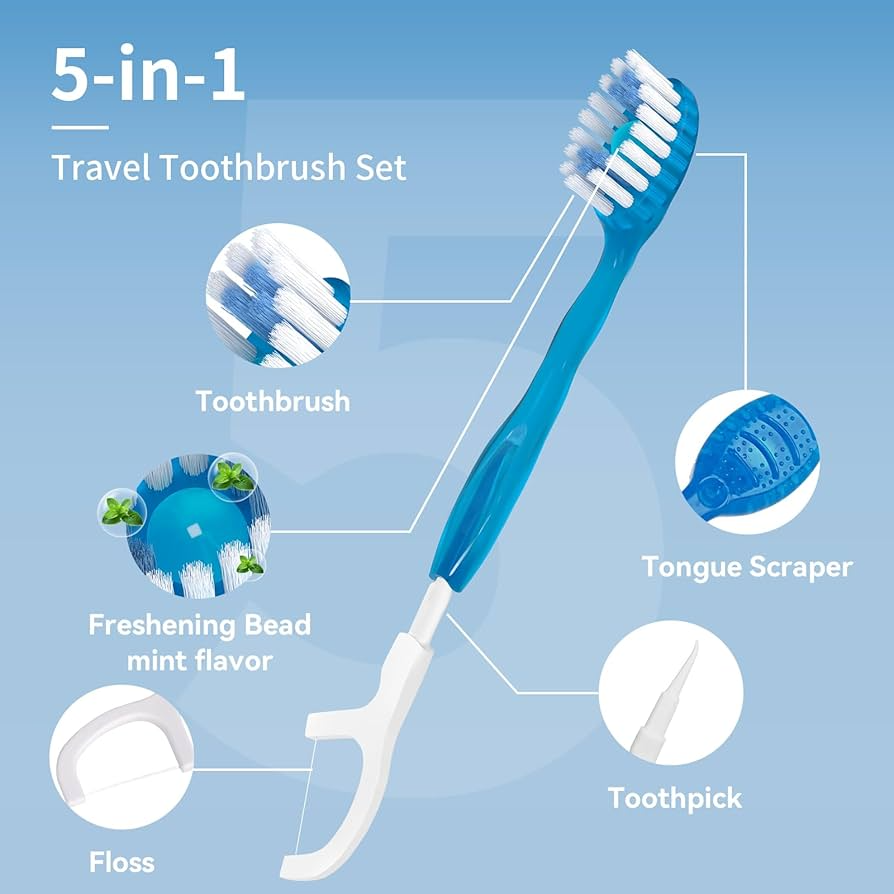 Seurico™ 5-in-1 Portable Eco Toothbrush