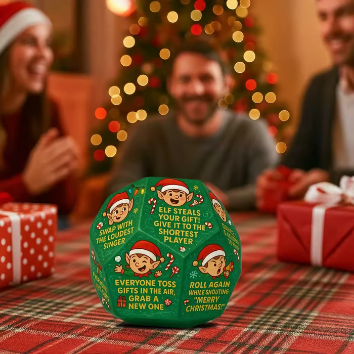 🎁 Hilarious Christmas Gift Exchange Party GameDice