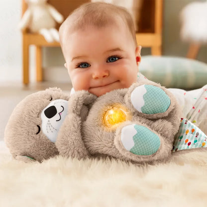 Breathing Otter Plush Toy – Soothing Plush Toy for Anxiety & Better Sleep