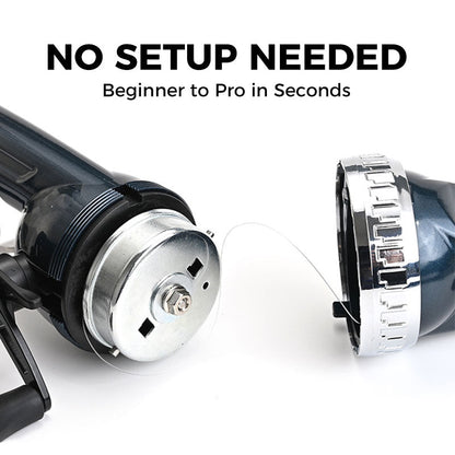 Odeiun™ Foldable Fishing Rod with Integrated Reel