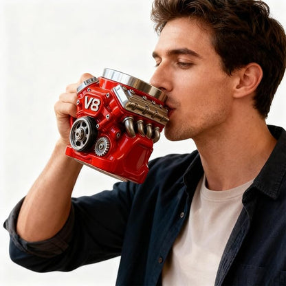 🔥Engine-themed coffee mug
