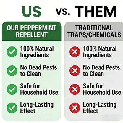 🚫🐀 12-Pack Popular Natural Rodent Repellent Balls
