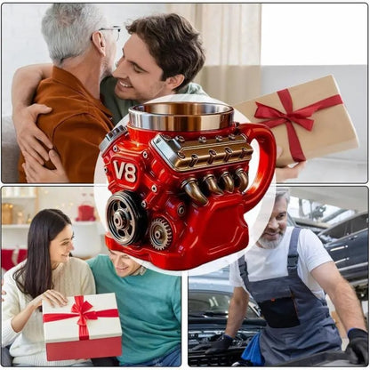 🔥Engine-themed coffee mug