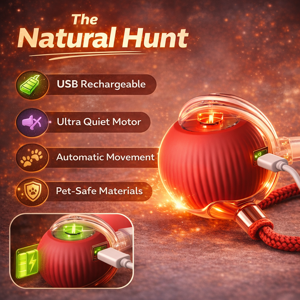 Interactive Smart Ball - The Ultimate Cat Bore-Buster