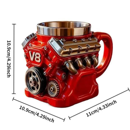 🔥Engine-themed coffee mug