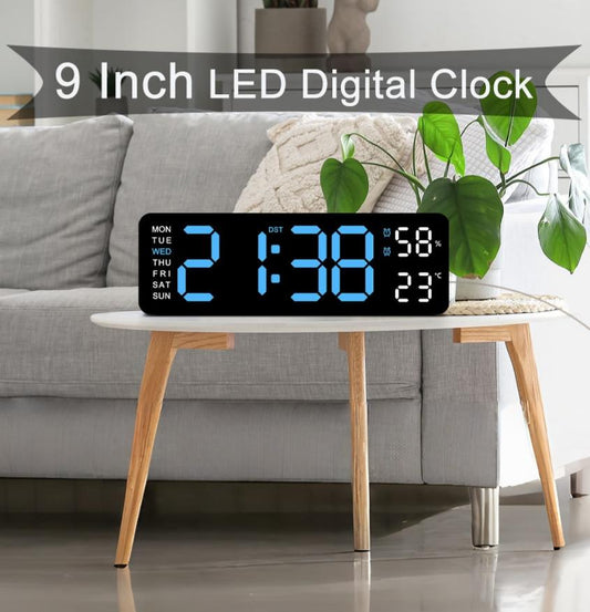 Decorative Multifunctional LED Digital Wall Clock