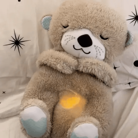 Breathing Otter Plush Toy – Soothing Plush Toy for Anxiety & Better Sleep