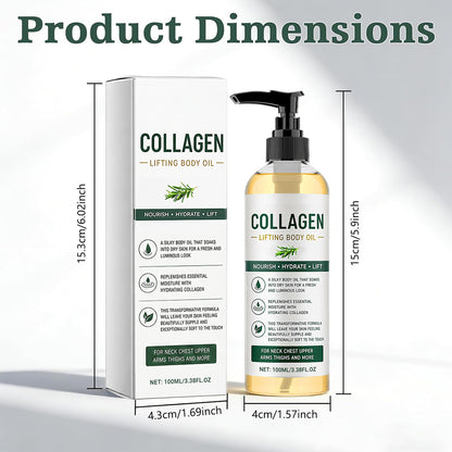 Anti-Aging Collagen Body Oil for Firmer, Smoother & Hydrated Skin